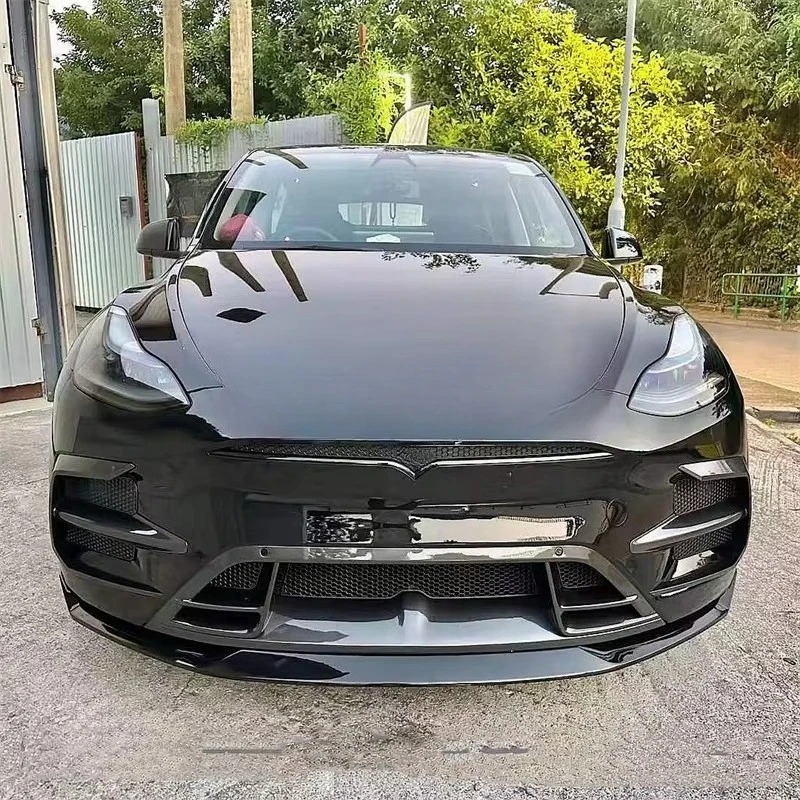 Good Fitment Carbon Fiber Body Kit for Model Y Carbon Fiber Front Lip and Rear Diffuser for Model Y Bodykit